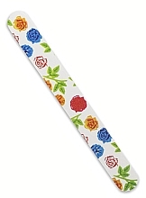 Fragrances, Perfumes, Cosmetics VA-LD Nail File , 18 cm, fiberglass, rose print - Disna