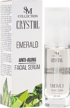 Fragrances, Perfumes, Cosmetics Emerald Face Serum - SM Collection Crystal