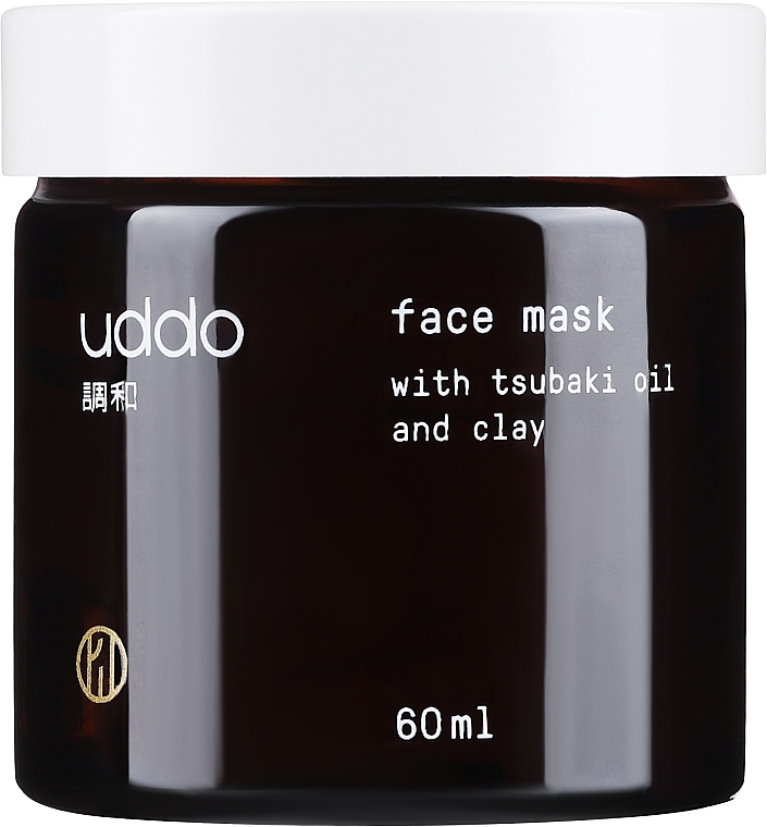Tsubaki & Clay Face Mask - Uddo Face Mask With Tsubaki Oil And Clay — photo N2