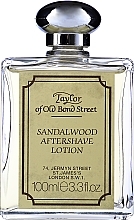 After Shave Lotion - Taylor Of Old Bond Street Sandalwood Alcohol-Based Aftershave Lotion — photo N1