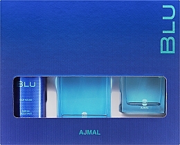 Fragrances, Perfumes, Cosmetics Ajmal Blu - Set (edc/100ml + deo/200ml + edp/90ml)