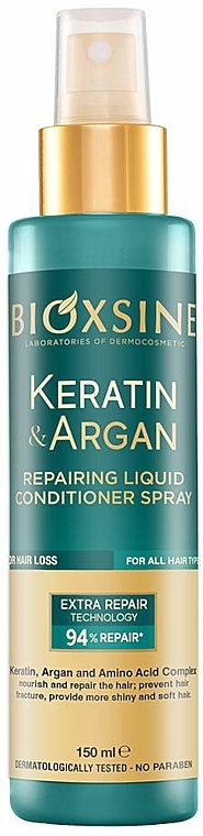 Conditioner Spray - Biota Bioxsine Keratin & Argan Repairing Conditioner Spray — photo N1