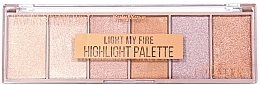 Fragrances, Perfumes, Cosmetics Highlighter Palette - Ruby Rose Light My Fire Highlight Palette