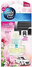 Fragrances, Perfumes, Cosmetics Flowers & Spring Car Air Freshener (refill) - Ambi Pur