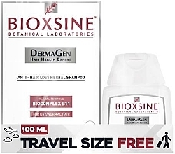 Fragrances, Perfumes, Cosmetics Set - Biota Bioxsine DermaGen (shm/300ml + shm/100ml)