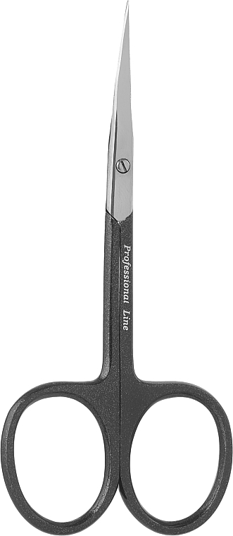 Manicure Scissors HM-04, curved, black - Beauty Luxury — photo N3