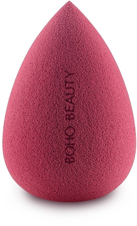 Sponge Set, berry/medium slanted pink-berry - Boho Beauty Bohoblender Berry Regular + Pinky Berry Medium Cut — photo N2