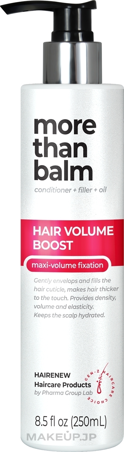 Maxi-Volume Conditioner - Hairenew Hair Volume Boost Balm Hair — photo 250 ml
