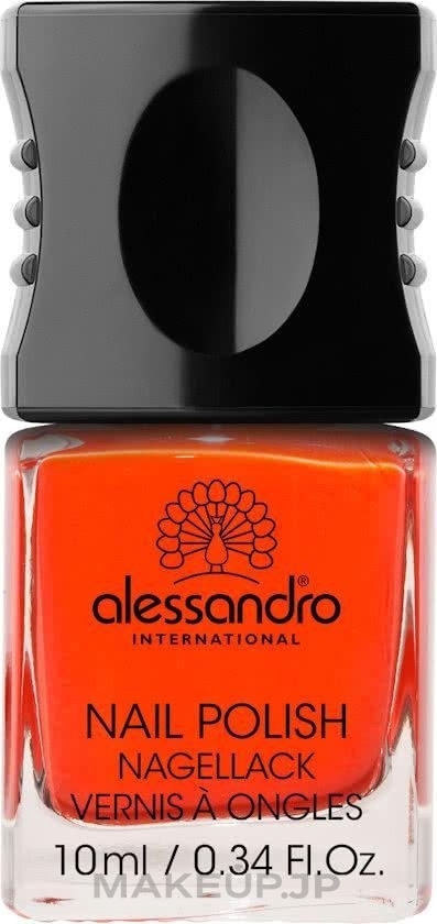 Nail Polish - Alessandro International Nail Polish — photo 14 - Orange Red