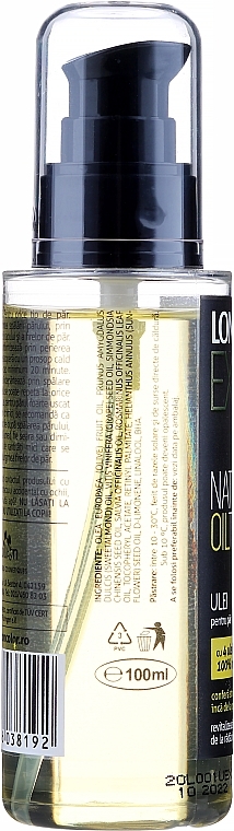 Hair Oil - Loncolor Expert Natural Oil Therapy — photo N5