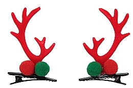Fragrances, Perfumes, Cosmetics Hair Clips 'Christmas', FA-5742 with deer horns - Donegal