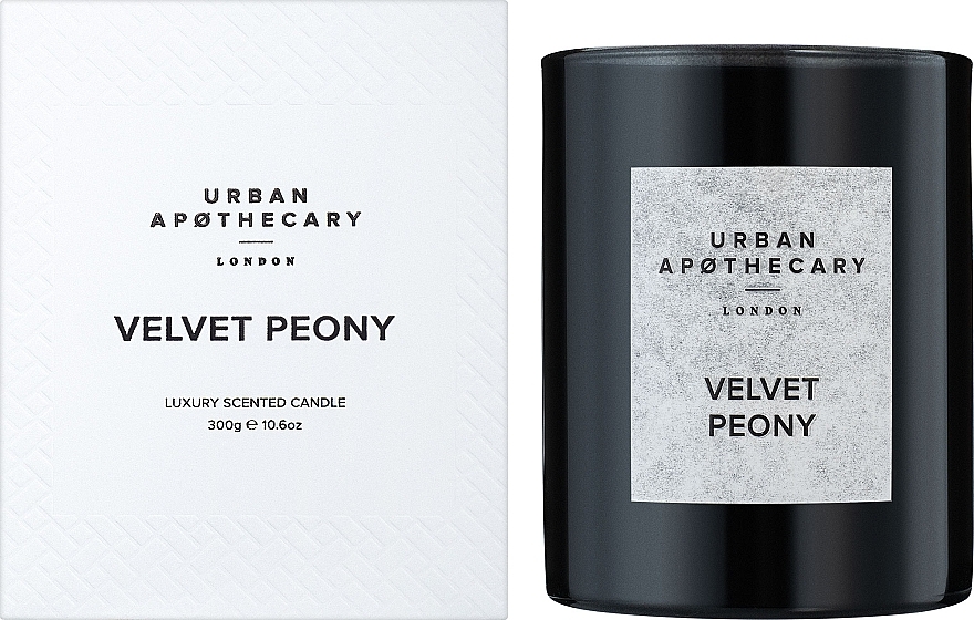 Urban Apothecary Velvet Peony - Scented Candle — photo N2