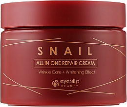 Multifunctional Snail Face Cream - Eyenlip Snail All In One Repair Cream — photo N5