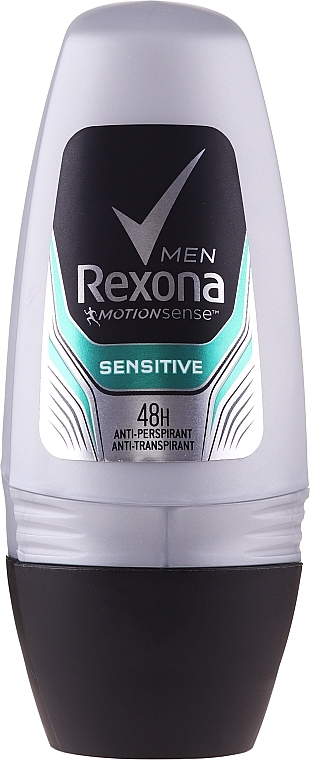 Men Roll-On Deodorant "Sensitive" - Rexona Men MotionSense Sensitive Deodorant Roll — photo N1