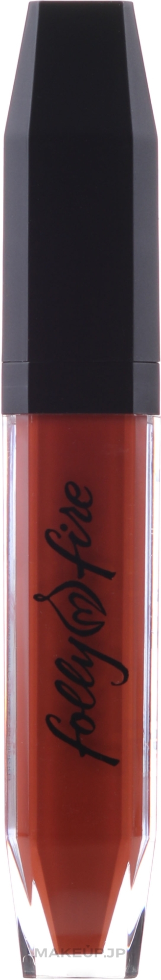 Liquid Lipstick - Folly Fire Long-Lasting Matte Liquid Lipstick — photo Booty Call