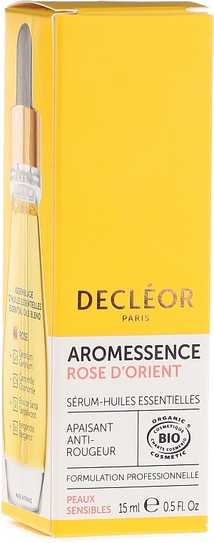 Serum Oil for Face - Decleor Aromessence Rose d'Orient Organic Soothing Comfort Oil-Serum — photo N4