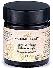 Fragrances, Perfumes, Cosmetics Micellar Makeup Remover Balm - Natural Secrets Micelarny Balsam (mini size)