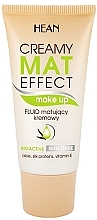 Fragrances, Perfumes, Cosmetics Mattifying Foundation Fluid - Hean Creamy Mat Effect