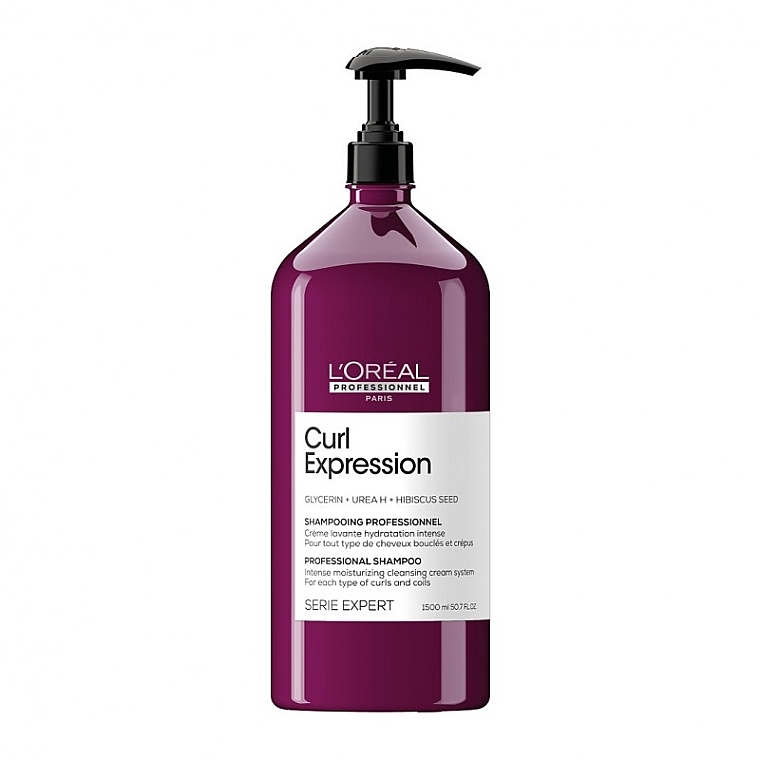 Intensive Moisturizing Cream Shampoo - L'Oreal Professionnel Serie Expert Curl Expression Intense Moisturizing Cleansing Cream Shampoo — photo N6