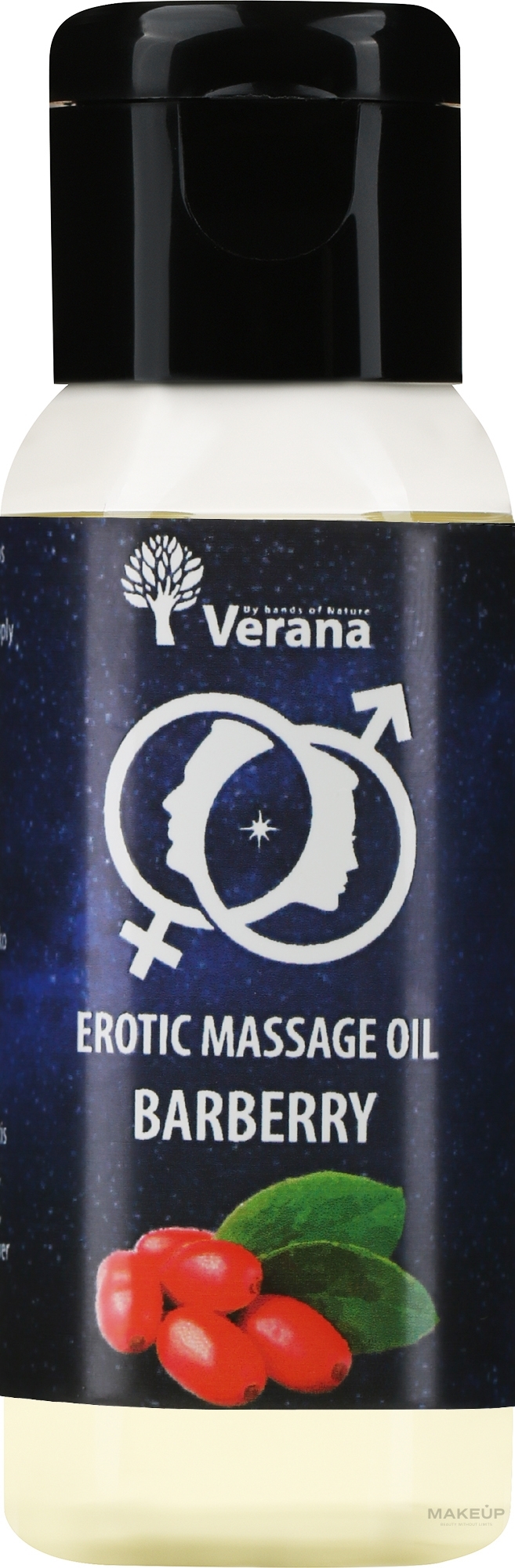 Erotic Massage Oil 'Barberry' - Verana Erotic Massage Oil Barberry — photo 30 ml