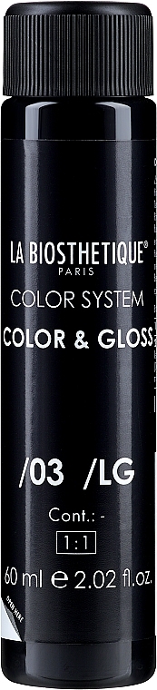 Tinted Ammonia-Free Gel - La Biosthetique Color System Color&Gloss — photo N3