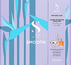 Fragrances, Perfumes, Cosmetics Set - Alfaparf Semi di Lino Smooth Holiday Kit 2022 