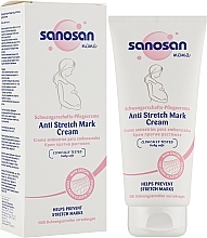 Fragrances, Perfumes, Cosmetics Anti Stretch Marks Cream for Pregnant Women - Sanosan Mama Anti-Stretch Mark Cream