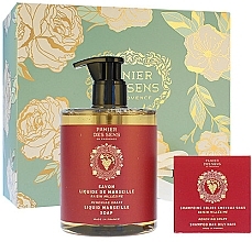 Fragrances, Perfumes, Cosmetics Set - Panier Des Sens Grape (shampoo/75g + soap/500ml)