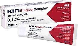 Fragrances, Perfumes, Cosmetics Chlorhexidine Toothpaste - Kin Gingival Complex Toothpaste