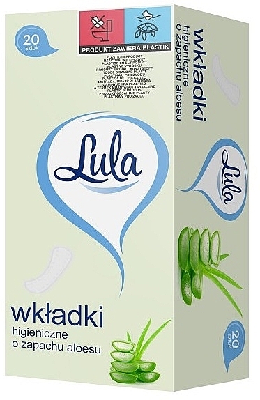 Daily Liners with Aloe Scent, 20 pcs - Lula — photo N1