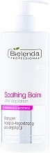 Fragrances, Perfumes, Cosmetics Soothing After Depilation Balm - Bielenda Professional Face&Body Program Soothing Balm