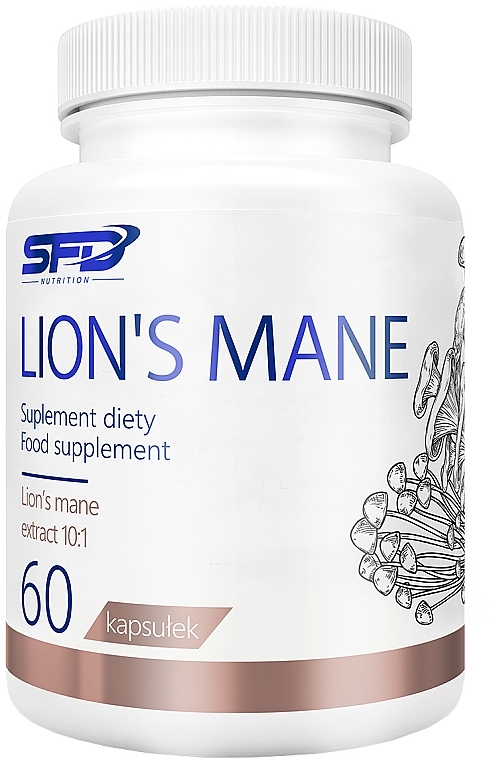 Dietary Supplement for Memory Support - SFD Nutrition Lion's Mane — photo N1