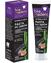 Fragrances, Perfumes, Cosmetics Whitening Bamboo Charcoal & Fig Toothpaste - Bio Madent