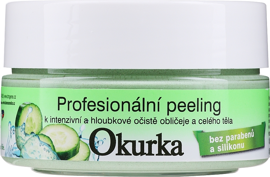 Face and Body Peeling - Bione Cosmetics Organic Professional Peeling Cucumber — photo N1