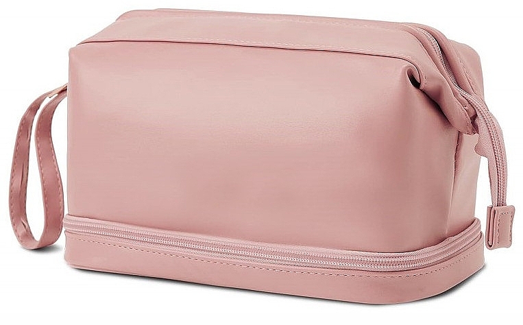 Travel Cosmetic Bag KS106R, pink - Ecarla — photo N1