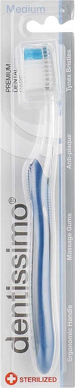 Toothbrush, Dark Blue - DENTISSIMO® Toothbrush Medium — photo N1