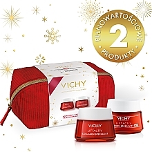 Face Care Kit - Vichy Liftactiv Specialist (d/cr/50ml + n/cr/50ml + pouch) — photo N2