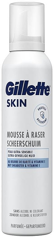 Shaving Mousse - Gillette Skinguard Ultra Sensitive Mousse — photo N1