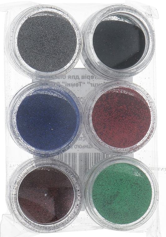 Dark Bio Tattoo Glitter Set - Mayur — photo N1