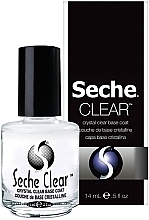 Transparent Base Coat - Seche Vite Clear Crystal Base Coat — photo N4