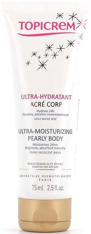 Pearl Body Lotion - Topicrem Ultra-Moisturizing Pearly Body — photo N1