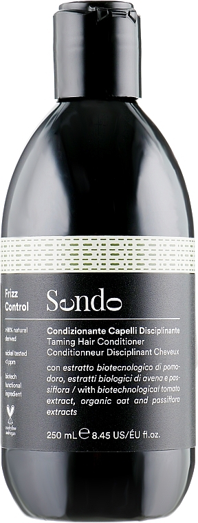 Moisturizing Taming Conditioner - Sendo Frizz Control Taming Condioner — photo N1