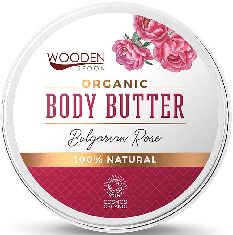 Body Butter ‘Bulgarian Rose’ - Wooden Spoon Bulgarian Rose Body Butter — photo N1