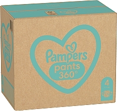 Diaper Pants, size 4 (maxi), 9-15 kg, mega box 176pcs - Pampers — photo N13