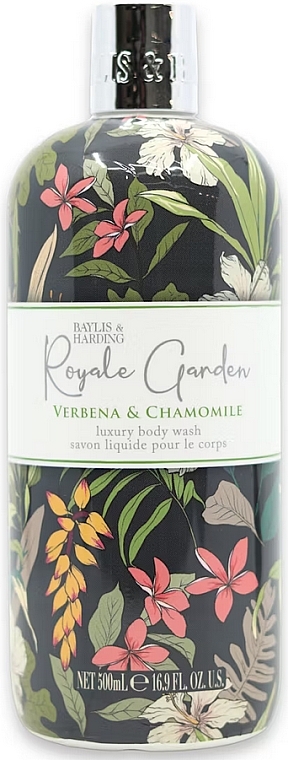 Verbena & Chamomile Shower Gel - Baylis & Harding Royale Garden Verbana & Chamomile Body Wash — photo N1