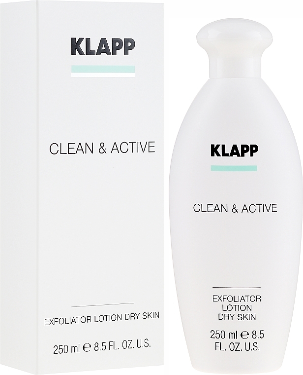 Dry Skin Exfoliator - Klapp Clean & Active Exfoliator Dry Skin — photo N1