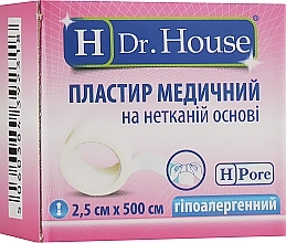 Medical Non-Woven Patch, 2.5x500 cm - H Dr. House — photo N1