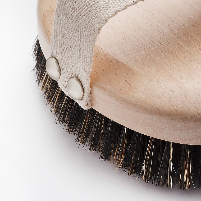 Body Massage Brush, boar bristles - Hhuumm №17 — photo N3