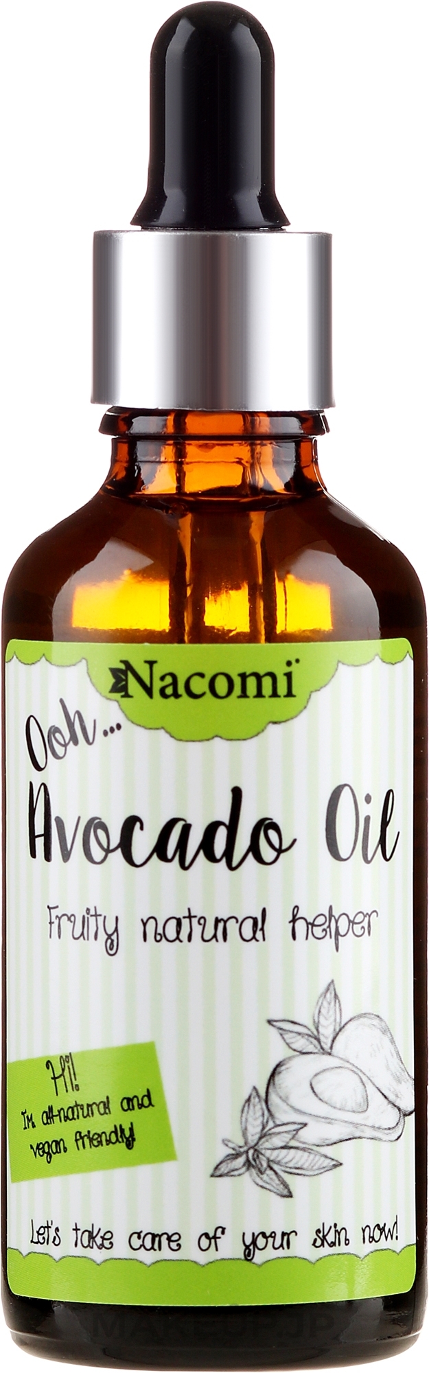 Avocado Oil with Dropper - Nacomi Avocado Oil — photo 50 ml