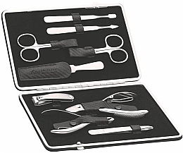 Fragrances, Perfumes, Cosmetics Manicure Set 'Carbon', 9 pcs - Erbe Solingen Manicure Set